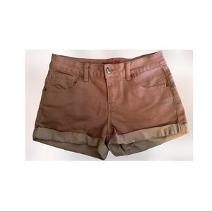 WAX JEAN BUTT, I LOVE YOU!  - Pale pink shorts size Small.